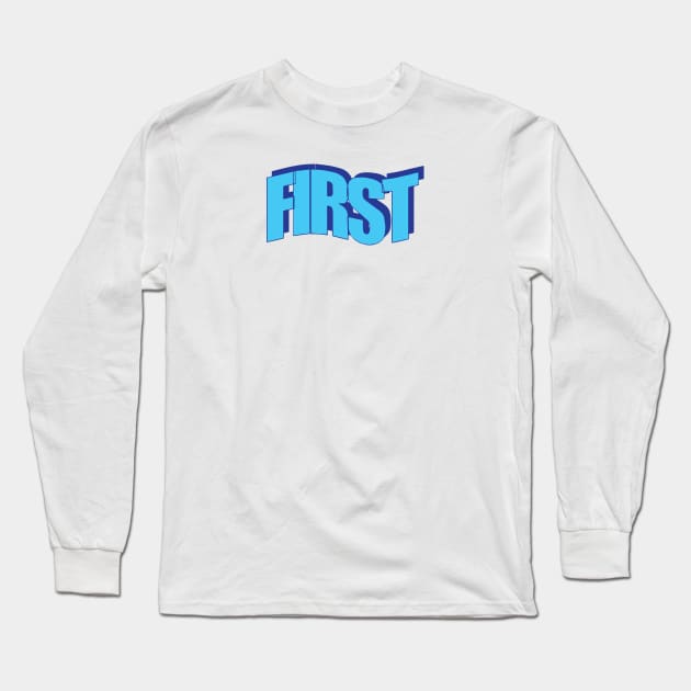 FIRST ART Long Sleeve T-Shirt by encip